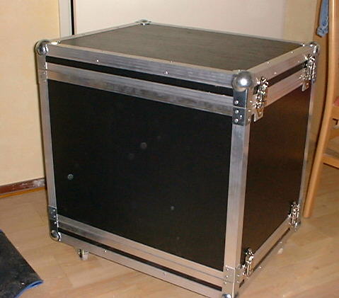 Large rack flight case