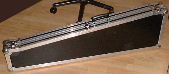 Bass guitar flight case