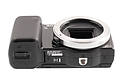 Sony Alpha NEX-5 bottom and tripod mount