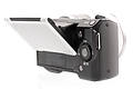 Sony Alpha NEX-5 with screen tilted down