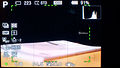 Sony Alpha NEX-5 spot focus defaults to wide area focus in very low light