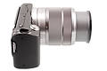 Sony Alpha NEX-5 with SEL1855 lens, lens fully extended
